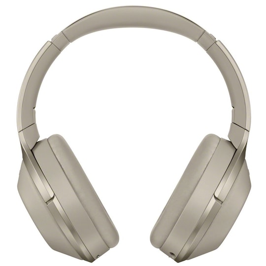 Sony MDR-1000X trådløse around-ear-hodetelefoner (krem)