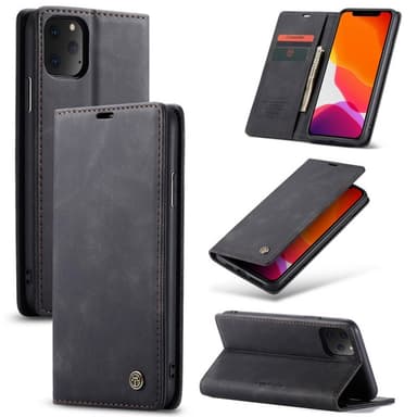 CaseMe Smart Magnet Flipdeksel Apple iPhone 11 Pro Max (6.5"") - Svart