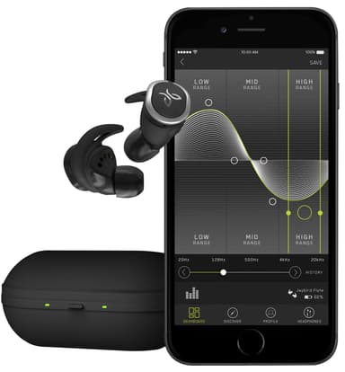 Jaybird RUN ekte trådløse in-ear hodetelefoner (sort)