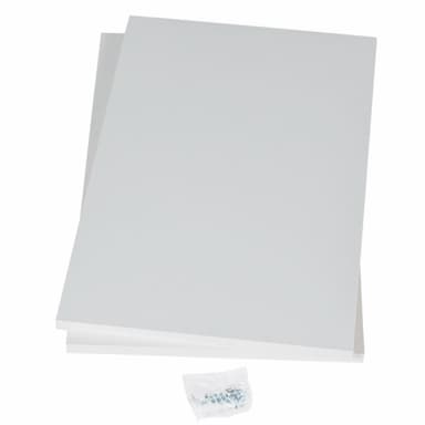 Epoq Hylle 50x58 2 stk. (melamin hvit)