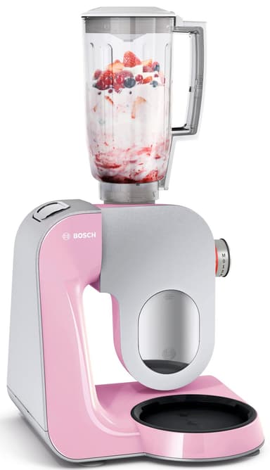 Bosch MUM5 CreationLine kjøkkenmaskin (rosa/sølv)