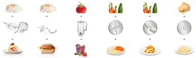 Bosch MUM5 CreationLine kjøkkenmaskin (rosa/sølv)
