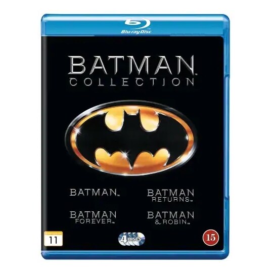 Batman: samleboks 1-4 (Blu-ray)