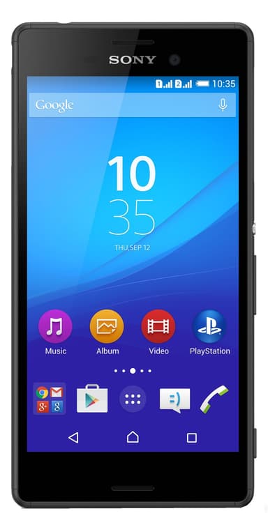 Sony Xperia M4 Aqua smarttelefon (sort)