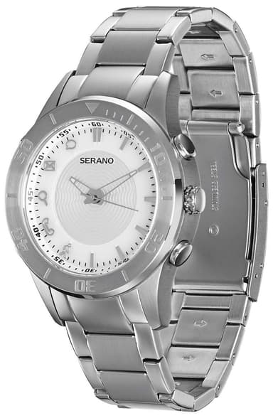 Serano premium klokke (hvit)