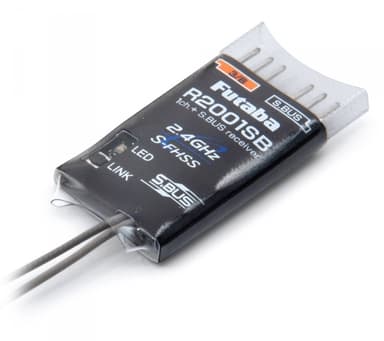 Futaba R2001SB 1-Ch S-FHSS + S.BUS2 FPV Mottaker