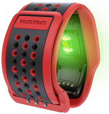 TomTom Multi-Sport Cardio sportsklokke (sort/rød)