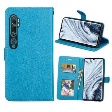 Lommebokdeksel 3-kort Xiaomi Mi Note 10  - Lyse blå
