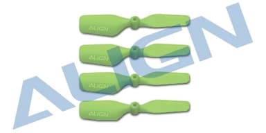 HQ0203BT Tail blade for T-Rex 150. 4pcs Green