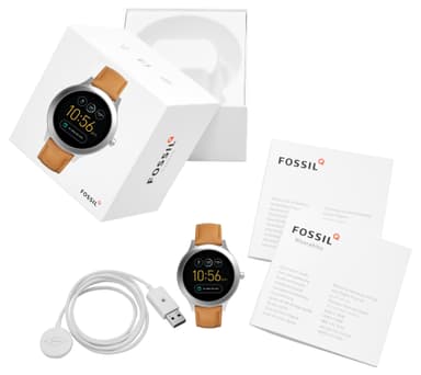 Fossil Q Venture smartklokke (naturskinn)