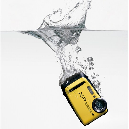 Fujifilm FinePix XP90 kompaktkamera (gul)