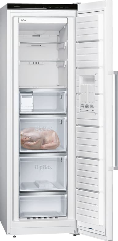 Siemens iQ500 fryseskap GS36NAW3P (hvit)