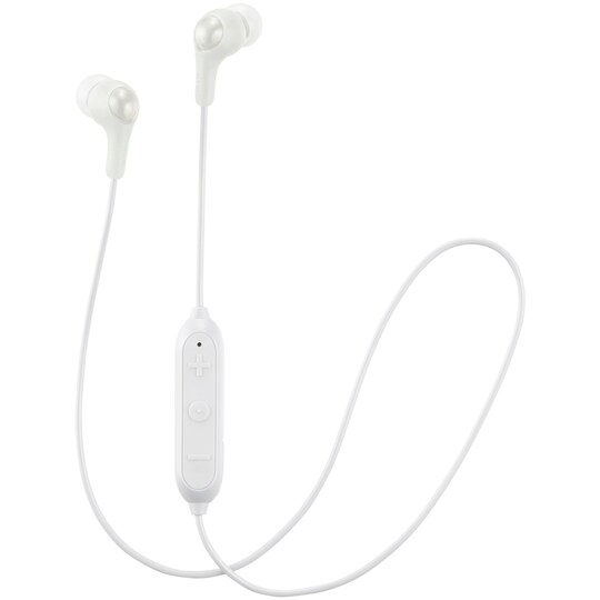 JVC HA-FX9BT Gumy in-ear trådløse hodetelefoner (hvit)