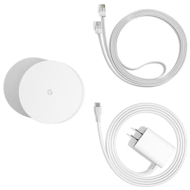 Google WiFi mesh 3-pakning (hvit)