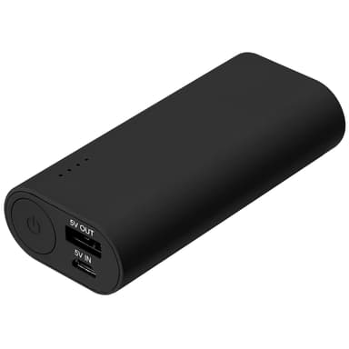 Goji 6700 mAh powerbank (sort)