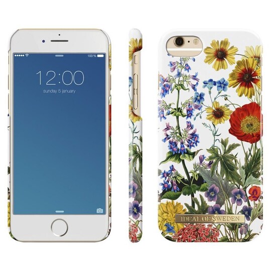 iDeal Fashion deksel til iPhone 6/7/8/SE Gen. 2 (blomstereng)