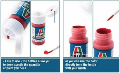ITALERI Akrylmaling - Dark Earth Ana 617 - 20ml