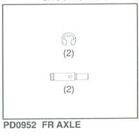 PD0952 UNIVERSAL SHAFT