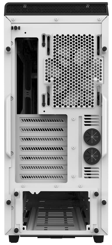NZXT H440W 2017 PC-kabinett (hvit/sort/vindu)