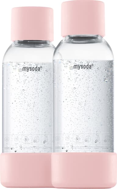 MySoda kullsyreflaske M2PB05F-LP (2-pk, nude)
