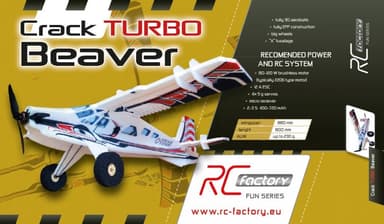 RCF FUN Turbo Crack Beaver EPP Red Kit