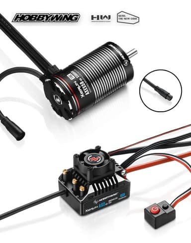 Hobbywing XeRun AXE550L R2 - 3300KV Crawler Combo