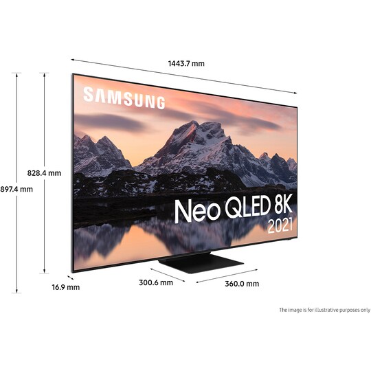 Samsung 65" QN800A 8K Neo QLED TV (2021)