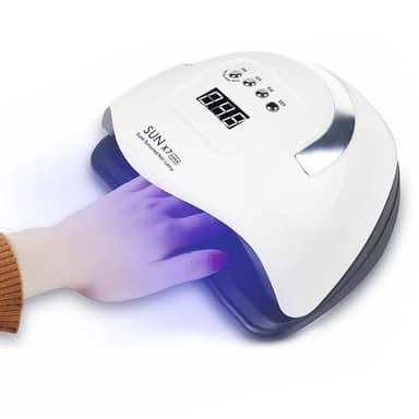 UV / LED neglelampe 180W med bevegelsessensor