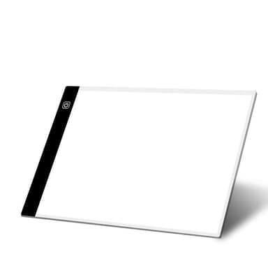 LED tegnebrett A4 lysbord Lysboks for sporing med USB