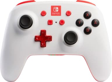 PowerA Nintendo Switch Pro trådløs kontroller (hvit)