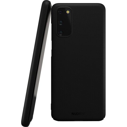 Nudient Samsung S20 deksel (stealth black)