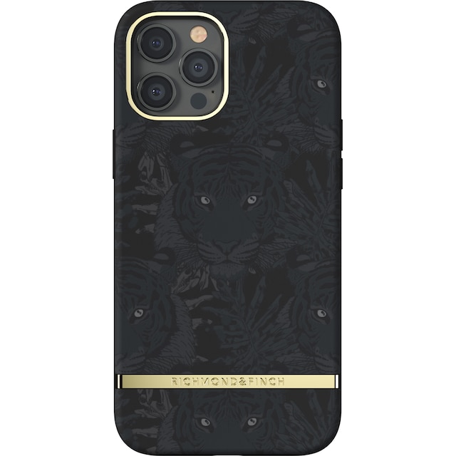 Richmond & Finch iPhone 12 Pro Max deksel (black tiger)