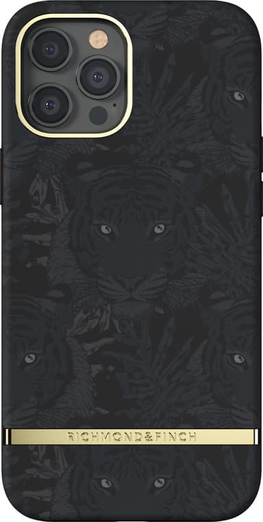 Richmond & Finch iPhone 12 Pro Max deksel (black tiger)