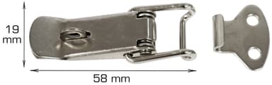 Excenterlås - 58 mm