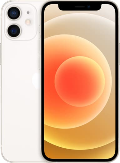iPhone 12 Mini - 5G smarttelefon 64 GB (hvit)