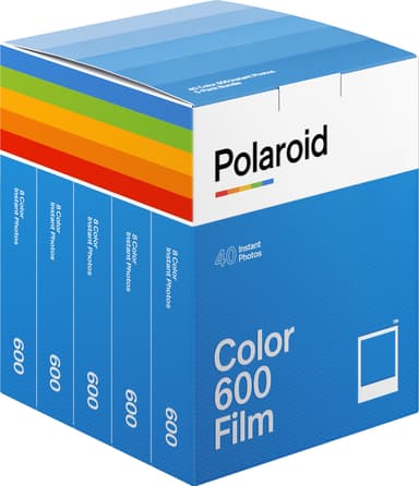 Polaroid 600 fargefilm (5-pakning)
