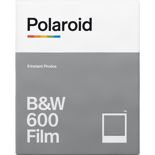 Polaroid 600 B&W sort/hvit-film