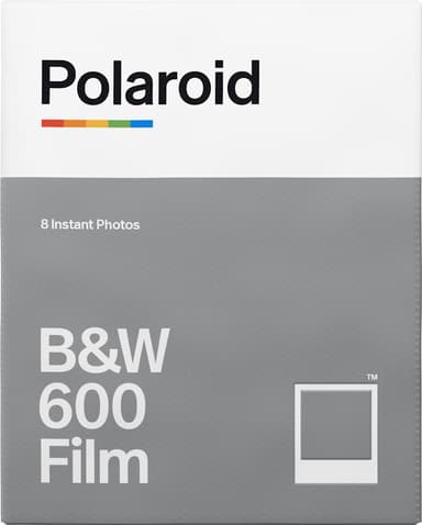 Polaroid 600 B&W sort/hvit-film