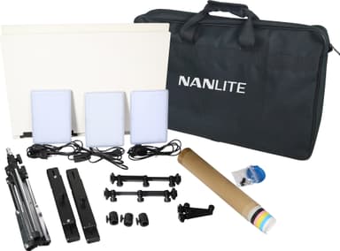 Nanlite Compac 20 3-panel LED-lyssett