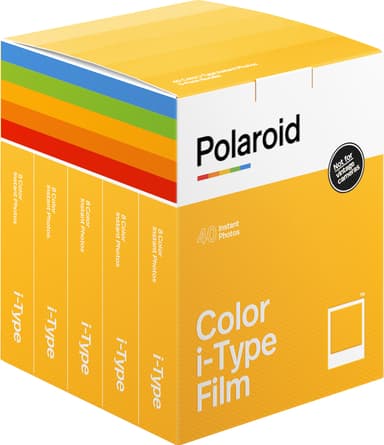 Polaroid i-Type Color fargefilm 5-pakk