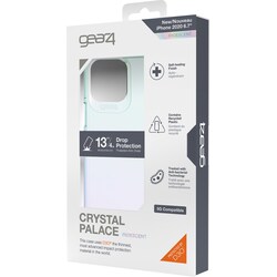 GEAR4 Crystal Palace iPhone 12/12 Pro deksel (gjennomsiktig)