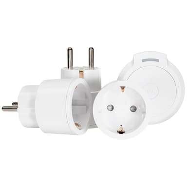 Nexa MYCR-2300 3x Mini plug-in-uttak og 1x fjernkontroll