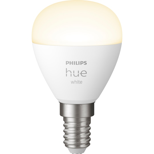 Philips Hue White LED-smartpære 5W E14 HUEWLUSTERE14