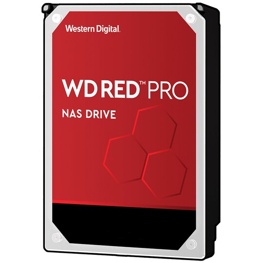 WD Desktop Red Pro 3.5" intern harddisk til NAS (8 TB)