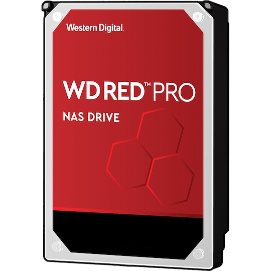WD Desktop Red Pro 3.5" intern harddisk til NAS (4 TB)