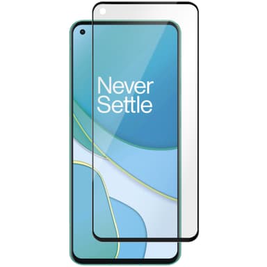 Panzer Full-Fit OnePlus 8T skjermbeskytter (sort)