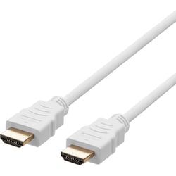 Deltaco Ultra High Speed HDMI kabel (2m / hvit)