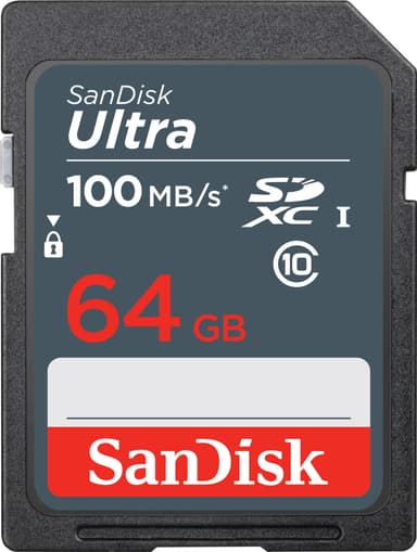Sandisk Ultra 64GB SDXC minnekort