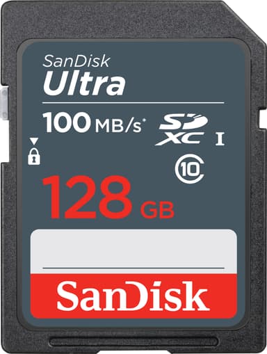 Sandisk Ultra 128GB SDXC minnekort