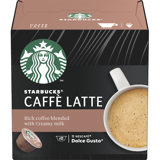 Starbucks av NESCAFÉ Dolce Gusto Caffe Latte kaffekapsler 12449229